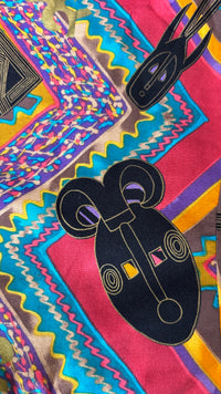 Laura Henson Two-Piece Abstract Colorful Artist Statement Set