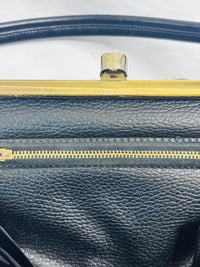 The Wild One | 60s Vintage Leopard Print Top Handle Faux Fur Handbag