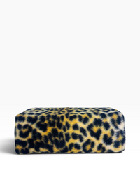 The Wild One | 60s Vintage Leopard Print Top Handle Faux Fur Handbag