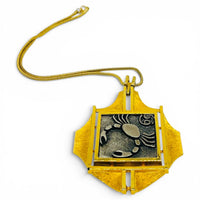 Written in the Stars | Collectible 1970s Luca Razza Cancer Zodiac Pendant