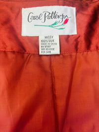The Porcelain Garden | Vintage Carole Patterson 100% Silk Kimono Jacket