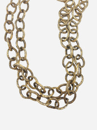 Temple of Jewels Buddha Necklace I Vintage 60s Rhinestone Buddha Statement Necklace