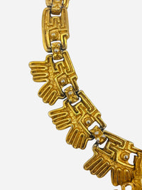 Vintage Salvador Terán for Mabel Aztec Eagle Necklace | c. 1950s–1960s