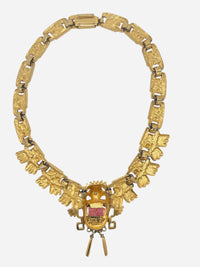 Vintage Salvador Terán for Mabel Aztec Eagle Necklace | c. 1950s–1960s