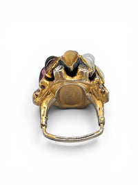 Jewels Fit For A Princess I Vendome Vintage Thai Princess Rhinestone Dome Ring