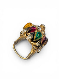 Jewels Fit For A Princess I Vendome Vintage Thai Princess Rhinestone Dome Ring