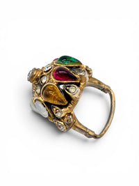 Jewels Fit For A Princess I Vendome Vintage Thai Princess Rhinestone Dome Ring