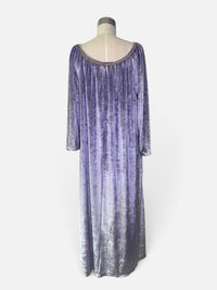 The Lavender Hour | Vintage Bill Tice Velvet Hostess Gown