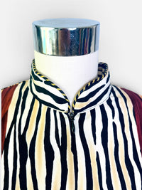 The Safari Salon | Vintage Gulinos Animal Print Caftan