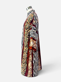 The Safari Salon | Vintage Gulinos Animal Print Caftan