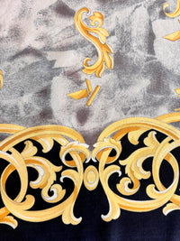 The Aristo-Cat – 80s Vintage Krizia Silk Scarf