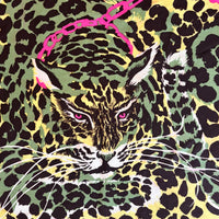 Wild at Heart – Mimi di N 80s Leopard Silk Statement Scarf