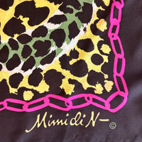Wild at Heart – Mimi di N 80s Leopard Silk Statement Scarf