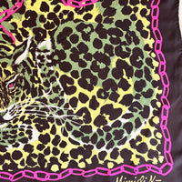 Wild at Heart – Mimi di N 80s Leopard Silk Statement Scarf