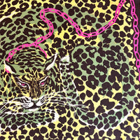 Wild at Heart – Mimi di N 80s Leopard Silk Statement Scarf