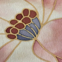 70s Floral Blossom 100% Silk Scarf