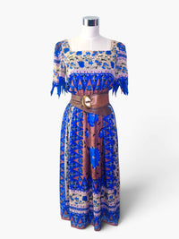 The Violet Garden: Anne Crimmins for Umi Collection Silk Dress