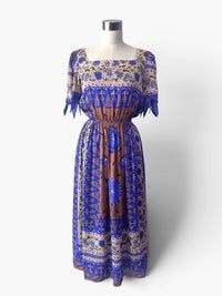 The Violet Garden: Anne Crimmins for Umi Collection Silk Dress