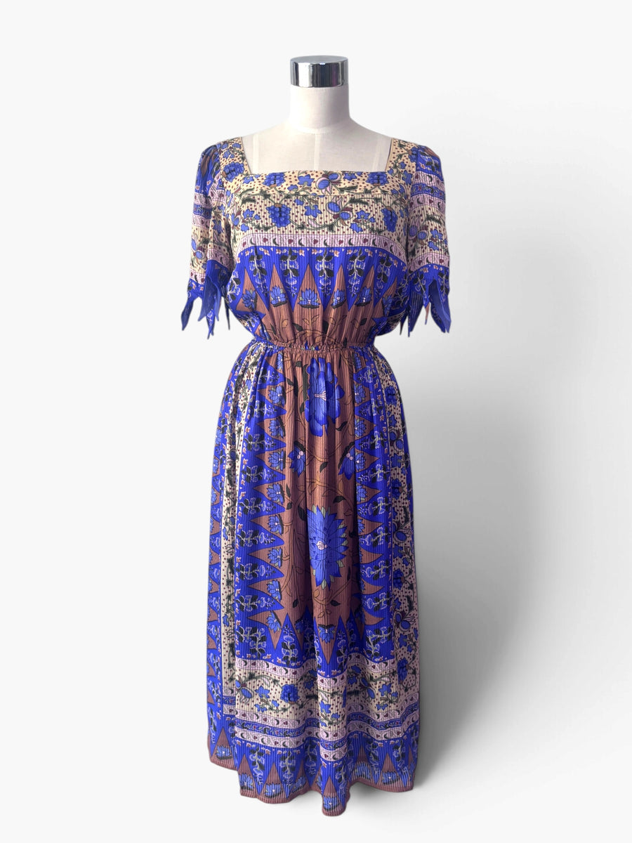 The Violet Garden: Anne Crimmins for Umi Collection Silk Dress
