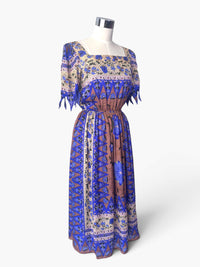 The Violet Garden: Anne Crimmins for Umi Collection Silk Dress