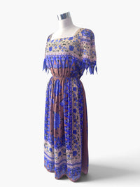 The Violet Garden: Anne Crimmins for Umi Collection Silk Dress