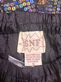 SNF Vintage 80s Sequin Jewel Motif Shorts