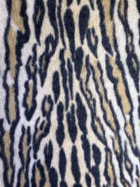 The Wild Arrival: 1960s Safari by Fairmoor Leopard Faux Fur Coat
