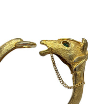 Vintage MCM Figural Horse Head Clamper Bracelet