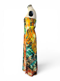 An Ocean of Color | Roberto Cavalli Dress