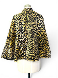 Hear Me Roar I Vintage 1960s Leopard Print Cape WB