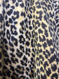 Hear Me Roar I Vintage 1960s Leopard Print Cape WB