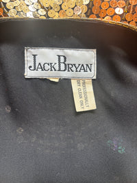 After Dark | Jack Bryan Vintage Art Deco Glam Sequin Jacket