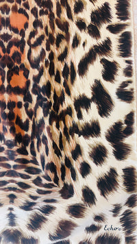 The Wild Silk: Echo Leopard Print Scarf