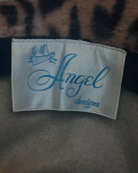 Spotted Drama: Vintage 60s Angel Designs Leopard-Print Hat