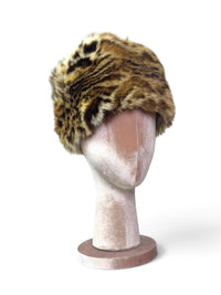 Vintage Genuine Fur Pillbox Hat | Mid-Century Luxury Millinery | One-of-a-Kind Collector Accessory