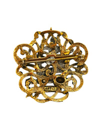 Vintage Arthur Pepper ART Virgo Zodiac Brooch
