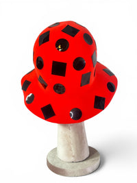 Red Alert | Vintage 60's Mod Tally Ho New York Avant-Garde Hat