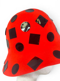 Red Alert | Vintage 60's Mod Tally Ho New York Avant-Garde Hat