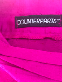 Electric Fuchsia | Vintage Counterparts High-Waisted Pleated Trouser Pants